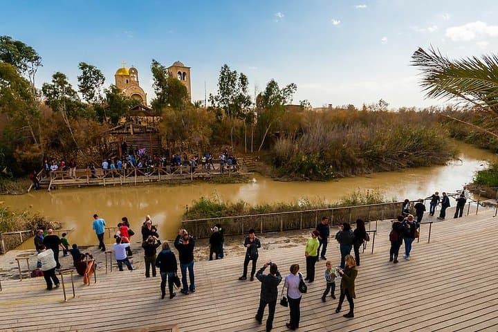 Bethlehem to the Dead Sea: Private Day Tour to Church of the Nativity, Qasr el Yahud and Floating in the Dead Sea