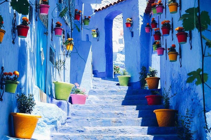 Chefchaouen Day Trip from Fez: Blue Medina, Spanish Mosque & Mountain Views photo 2