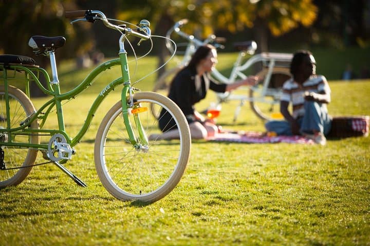 Seville Riverbank Bike Tour with Tapas Picnic