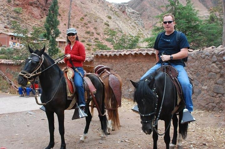 Maras & Moray Sacred Valley: Peruvian Paso Horseback Riding and Salt Terraces Private Tour