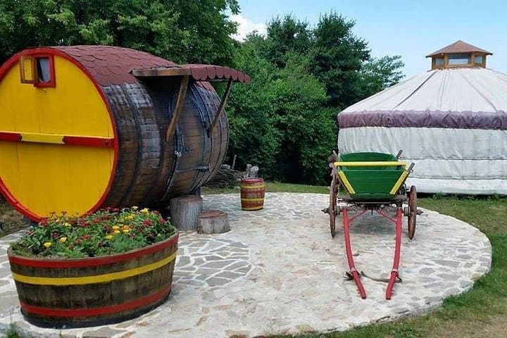 Private Eco Yurt Retreat near Varna: Dobrogled Yurt Stay with Archery & Buggy Rides