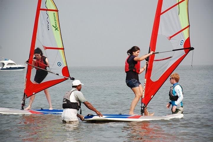 Private Beginner Windsurfing Course in Mandwa — Learn to Windsurf on the Arabian Sea photo 2