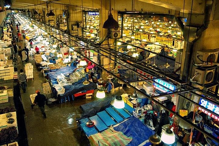 Seoul Full-Day Culinary Tour: Noryangjin Fish Market to Majangdong BBQ