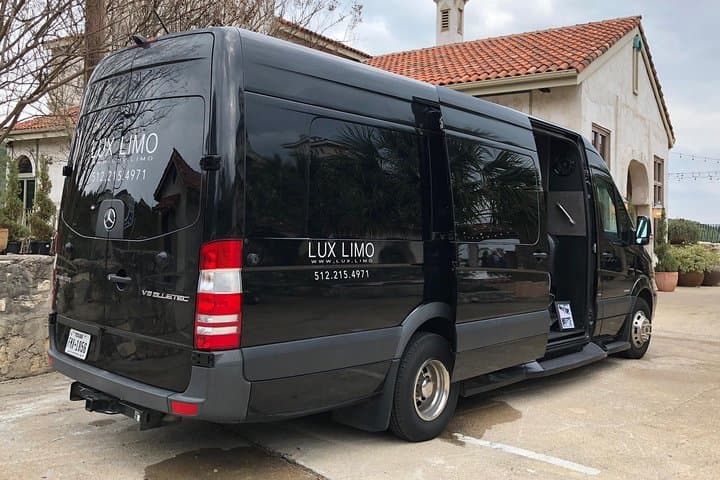 Austin Airport Party Bus: Private Mercedes Sprinter Limo Transfer photo 2