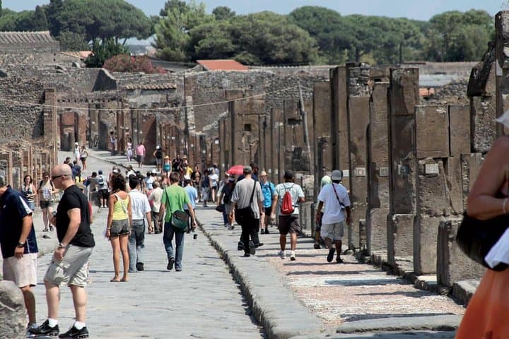 Vesuvius, Pompeii & Sorrento: Classic Day Tour from Naples