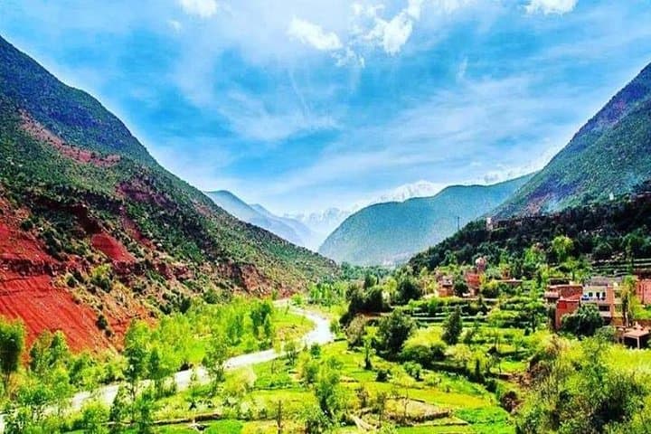 Ourika Valley & High Atlas Day Trip from Marrakesh — Waterfalls, Berber Villages, and Mountain Views