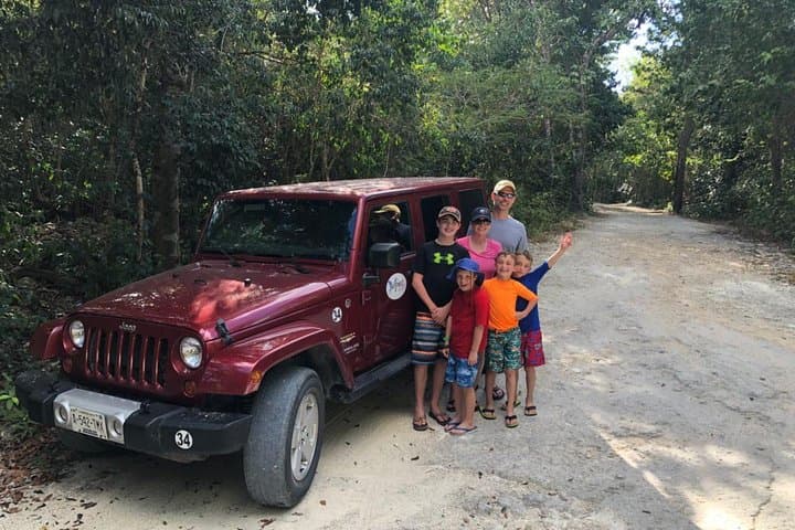Cozumel Jungle Jeep to El Cedral Caves, Jade Cenote & Dzul Ha Snorkel