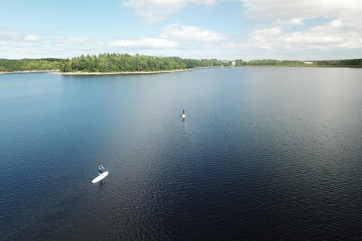 Stand-Up Paddle Boarding on Long Lake: SUP Rentals Near Halifax photo 3
