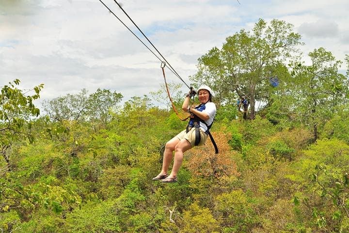 Canyon Adventure Combo: Zipline, Rappel & Class II Rafting in Guanacaste photo 2