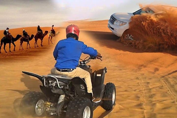 Evening Desert Safari & Quad Bike Ride in Dubai