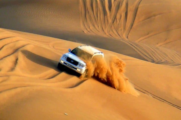 Morning Dubai Desert Safari: Private Dune Bashing and Sandboarding Experience photo 2