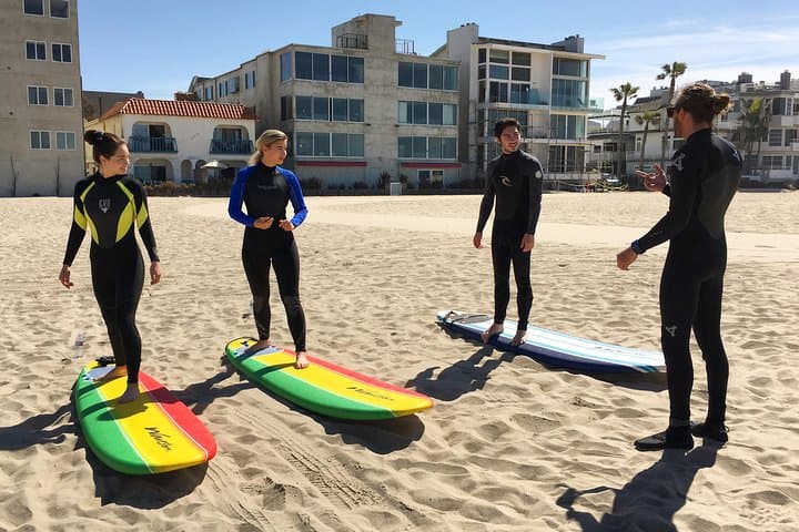 Learn to Surf at Venice Beach - 2-Hour Small-Group Lesson in Santa Monica photo 5