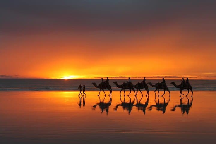 Taghazout to Agadir Camel Ride: 2-Hour Beach & Mountain Camel Trek with Transfers