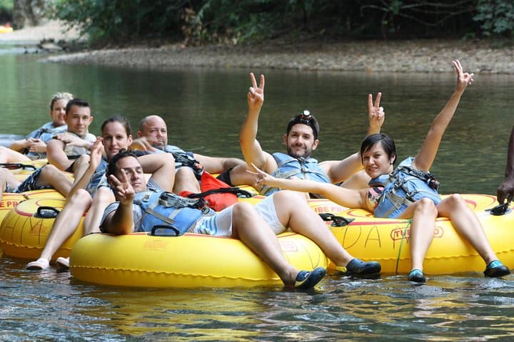 Belize Cave Tubing from Belize City — Caves Branch River Underground Float