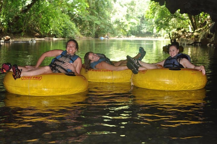 Cave Tubing and Zipline Adventure from San Pedro — Jaguar Paw Caves Combo