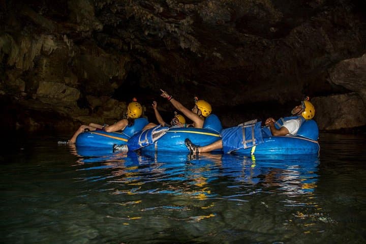 Xunantunich Cave Tubing and Zipline from Ambergris Caye — Day Trip to Belize Caves & Maya Ruins