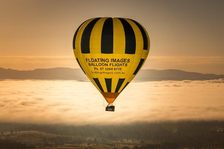 Sunrise Hot Air Balloon Flight over Ipswich and the Scenic Rim