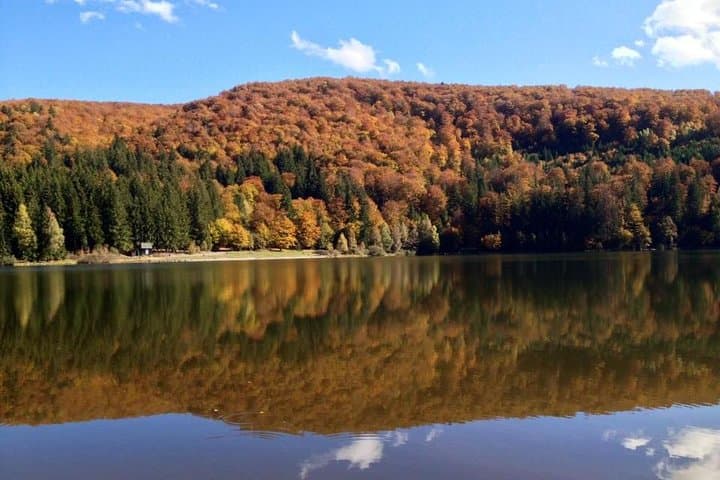 Saint Ana Volcanic Lake Day Trip from Brasov — Crater Lake, Bog & Mineral Springs