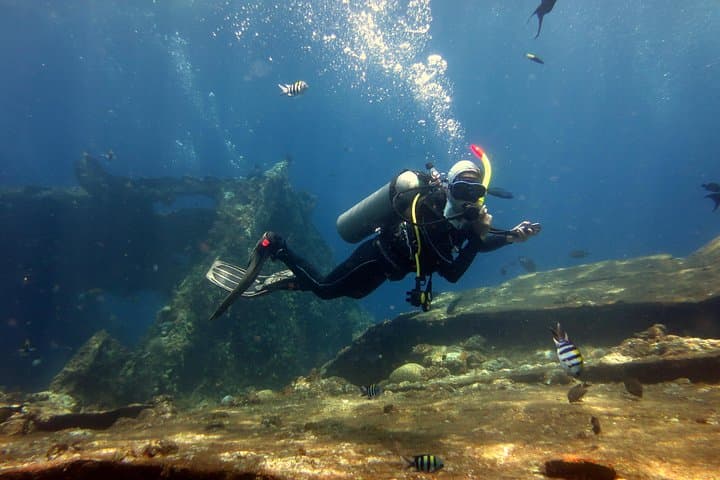 Try Scuba Diving at Tulamben Shipwreck — Introductory Dives on the USAT Liberty, Bali