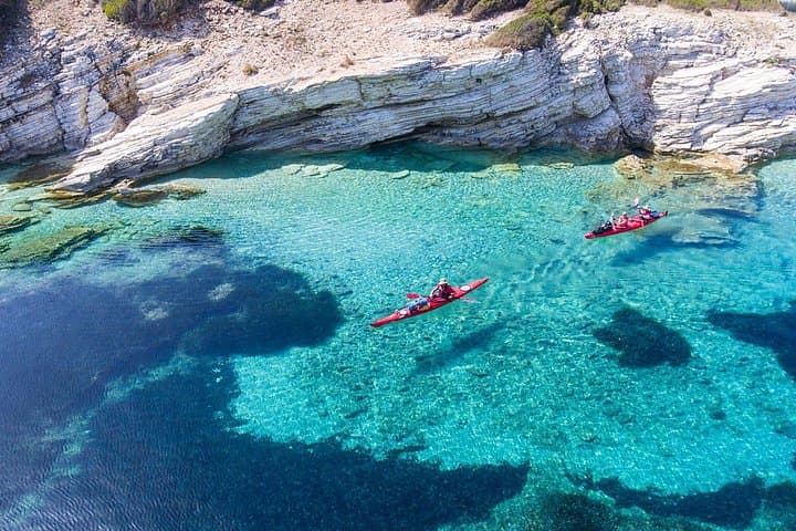 Sea Kayak Lefkada: Paddle to the Blue Cave & Snorkel the Ionian Coast photo 1