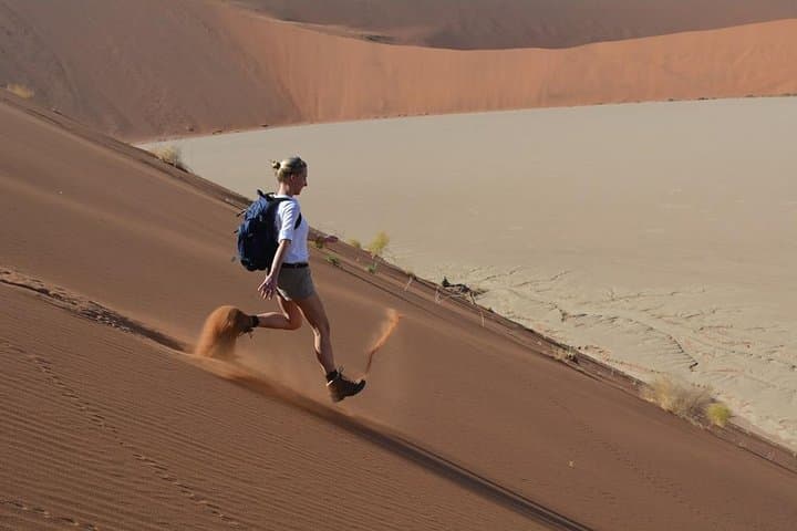 4-Day Swakopmund and Sossusvlei Adventure from Windhoek — Desert Dunes, Flamingos & Cheetah