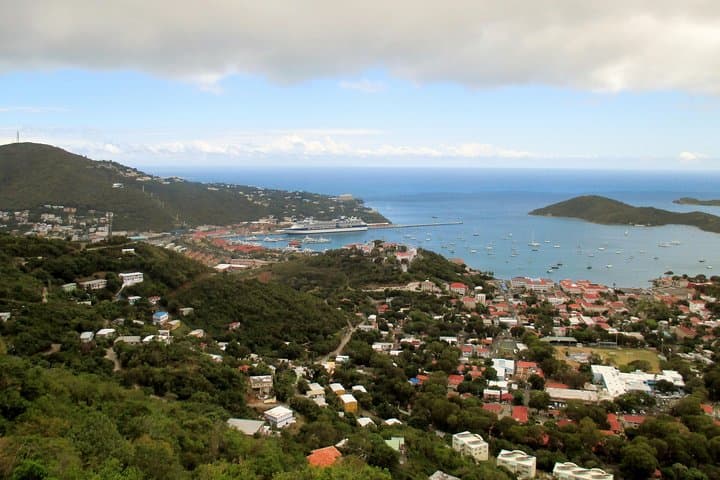 Private St. Thomas Tour: Mountain Top Views, Magens Bay Beach & Charlotte Amalie Shopping