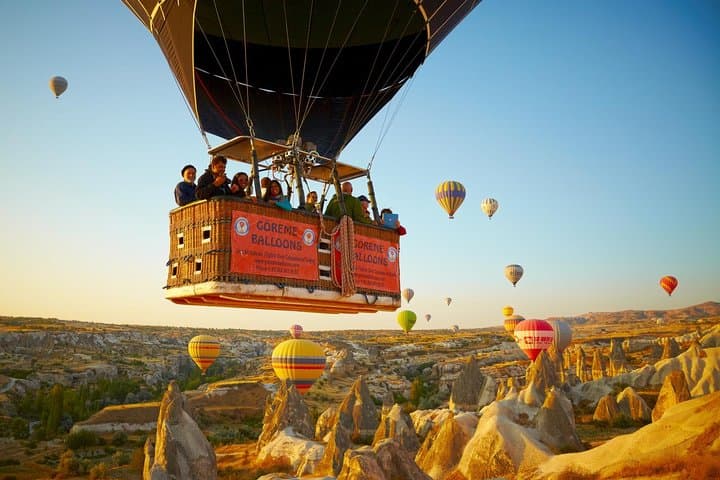Sunrise Hot Air Balloon Flight Over Göreme Fairy Chimneys, Cappadocia