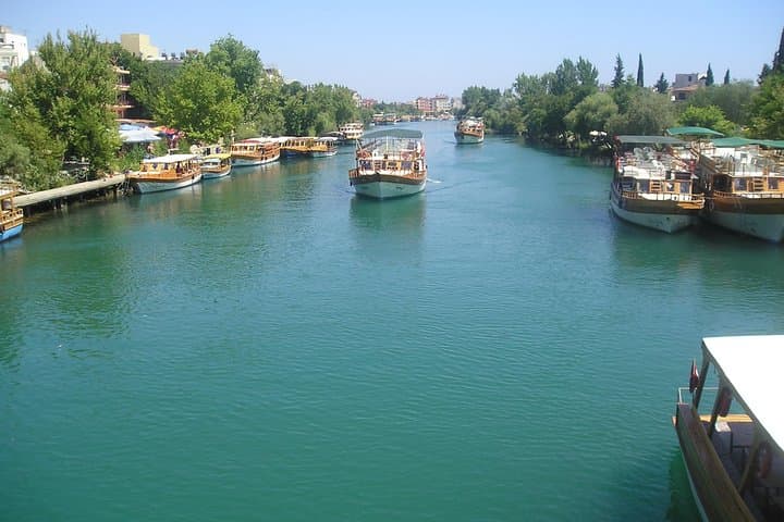 Manavgat River Boat Trip & Grand Bazaar Tour from Side — Boat, Waterfall & Market Experience photo 2
