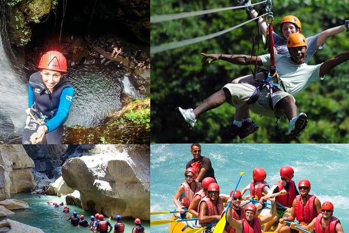 Full-Day Rafting, Canyoning & Zipline at Koprulu Canyon from Alanya