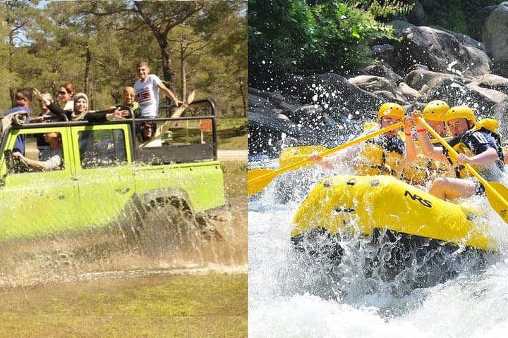 Koprulu Canyon Rafting and Taurus Jeep Safari from Side