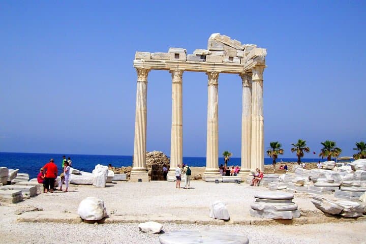 Alanya to Aspendos, Kursunlu Waterfalls and Side Day Tour — Aspendos Theater & Temple of Apollo