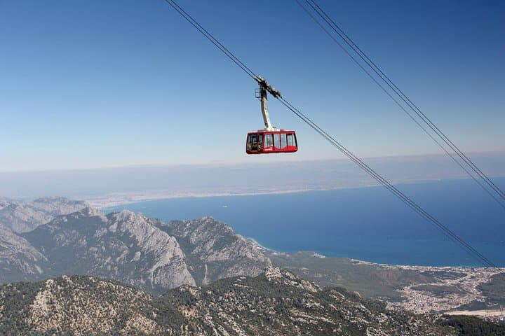 Olympos Cable Car: Tahtali Mountain Sea-to-Sky Ride from Antalya