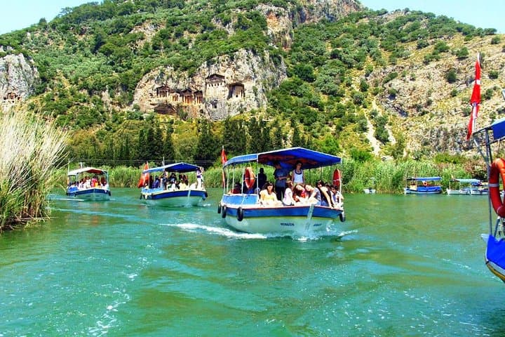 Dalyan River Cruise to Iztuzu Beach: Turtle Watching, Lycian Tombs & Mud Baths from Marmaris photo 6