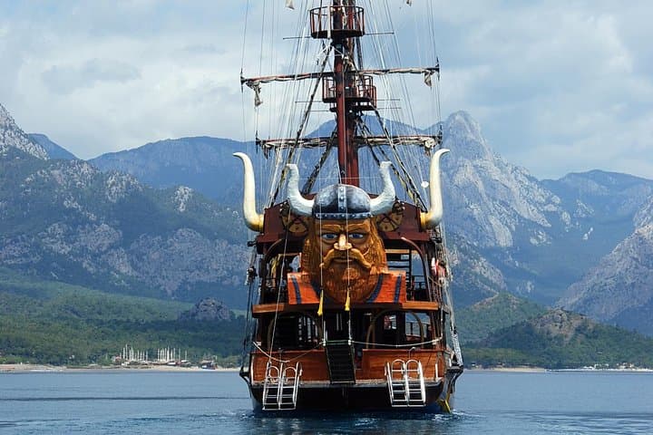 Pirate Boat Tour in Kemer: Bays, Swim Stops & Phaselis Ruins