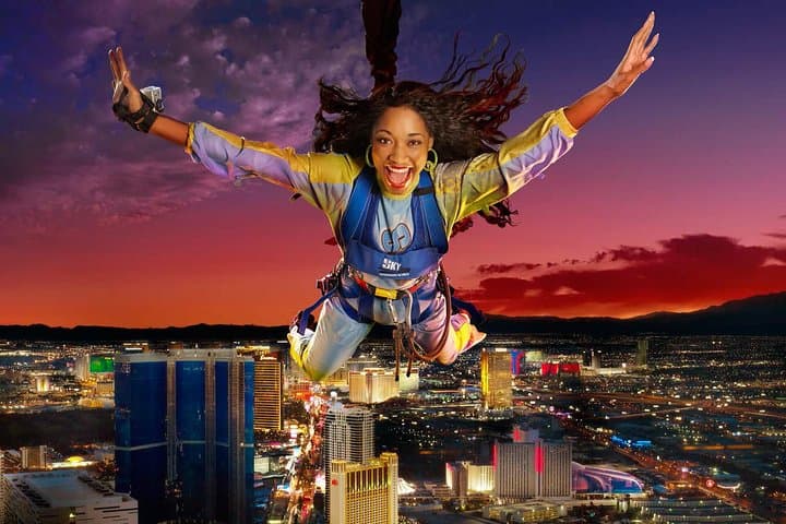 SkyJump Las Vegas at The STRAT: 108-Story Leap Over the Strip