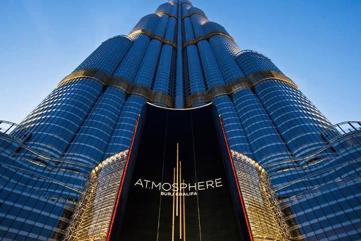 At.Mosphere Lounge: 122nd-Floor Views & Transfers at Burj Khalifa, Dubai