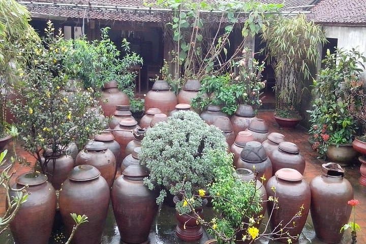 Duong Lam Ancient Village Biking Tour from Hanoi — Laterite Houses, Temples & Village Life