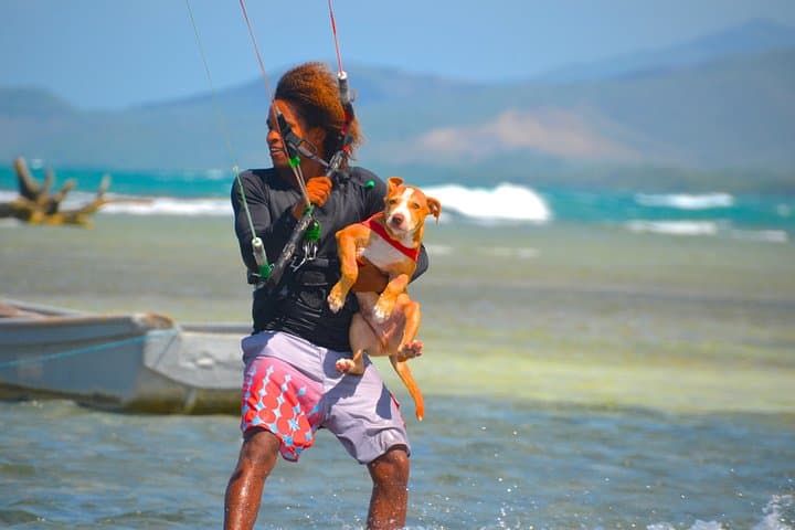 Buen Hombre Kitesurfing Lessons with Beach Bungalows — Dominican Republic