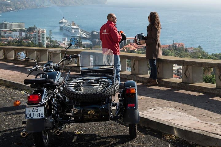 Private Sidecar Tour Through Downtown Funchal — 1 to 2 Person Motorcycle Experience photo 1