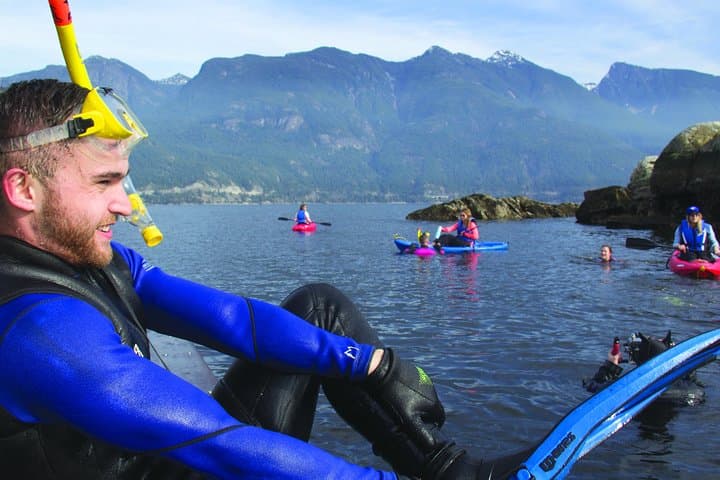 Howe Sound Snorkel & Seal Kayak Adventure from Vancouver photo 3