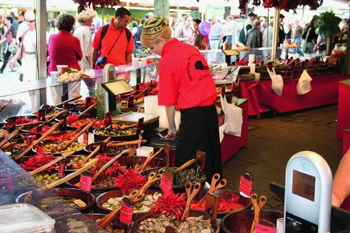 Bavarian Food Walking Tour Munich Viktualienmarkt Guide