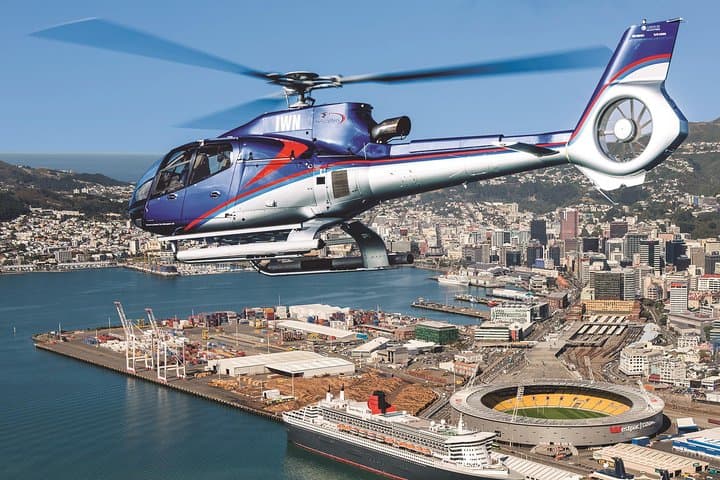 Wellington Harbour Helicopter Flight: 15-Min Scenic Aerial Tour
