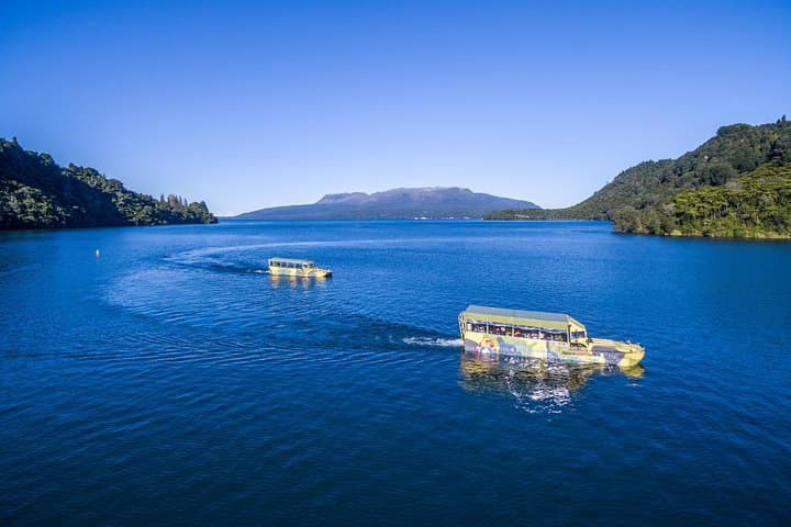 Tarawera & Rotorua Lakes Duck Cruise: Guided Amphibious Eco Tour photo 1