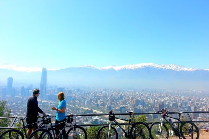 Conquer San Cristóbal: Private Bike Tour of Santiago's Metropolitan Park