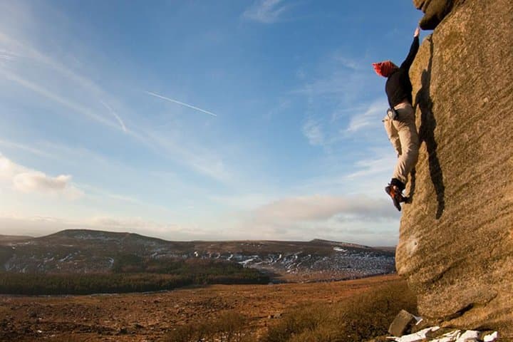 Peak District Rock Climbing Taster Day: Learn to Climb on Gritstone Edges photo 2