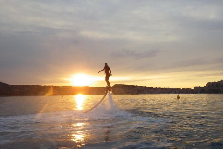 Fly Above St Martin: Jet Ski Flyboard Experience from Marigot
