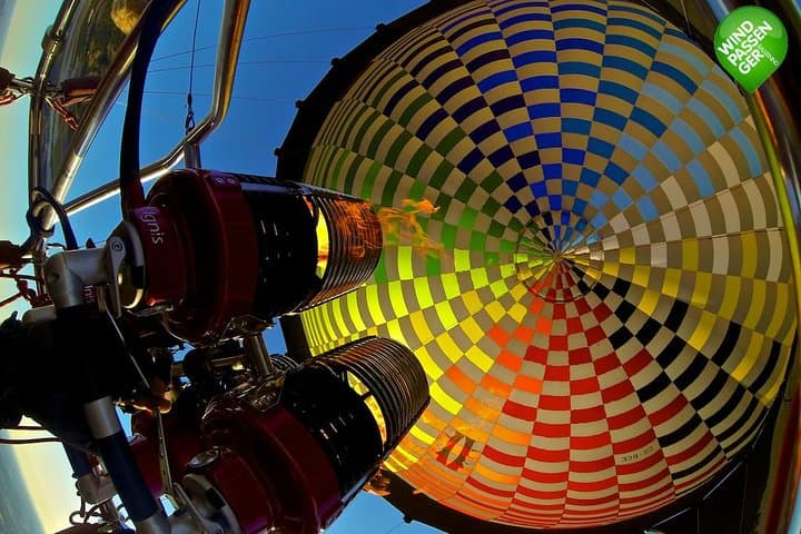 Sunrise Hot Air Balloon Ride Over Coruche with Champagne Toast photo 2
