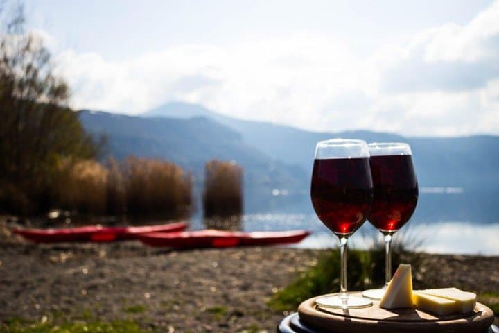 Castel Gandolfo Kayak Tour — Lake Albano Kayaking with Wine & Food Tasting
