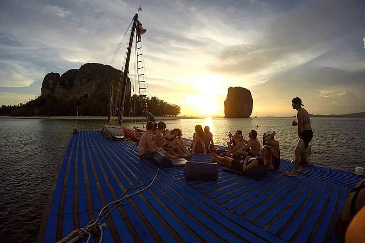 Krabi 4-Island Sunset Snorkel Cruise & Bioluminescent Night Swim photo 3