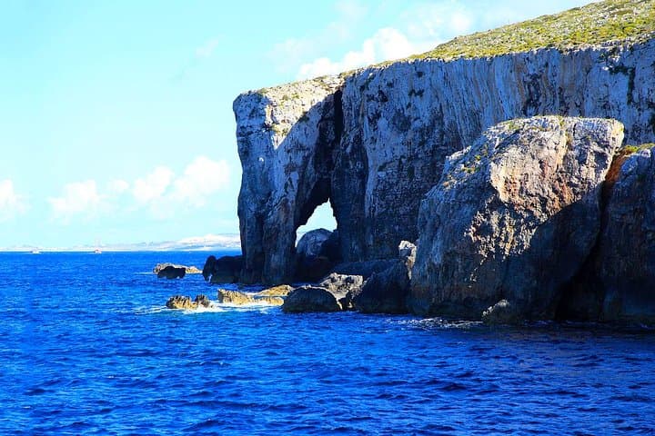 Comino Island Boat Trip — Blue Lagoon, Crystal Lagoon & Sea Caves from Bugibba photo 5